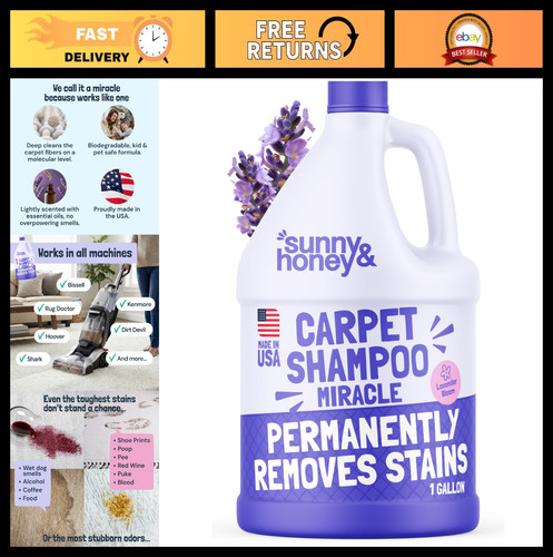 Carpet cleaner shampoo - cleaner,