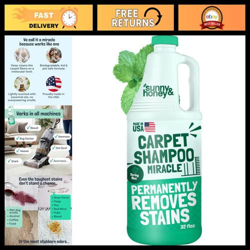 Carpet cleaner shampoo - carpet,